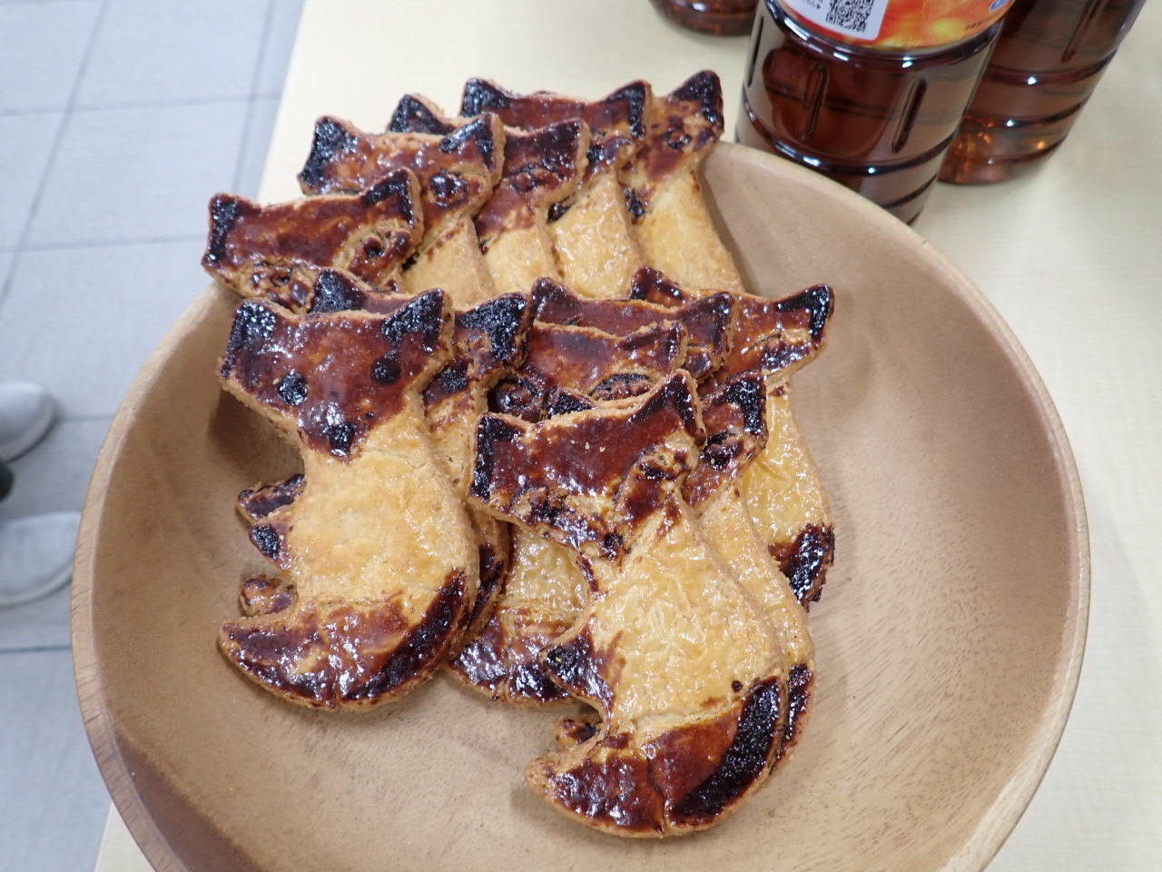 大きなキツネクッキー